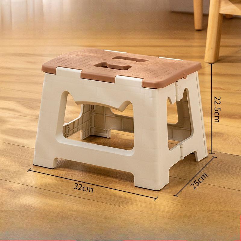 New Portable Foldable Stool for Street Stalls Plastic Chairs for Train Folding Outdoor Handheld Fishing Bench