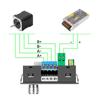 Stepper Motor Driver Controller Integrated Board Forward/Reverse Pulse Speed Angle Control Module Plc Serial Communication
