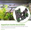 Kunstharz Aquarium Dekoration Antike Burg Aquarium Felsenhöhle Gebäude Dekoration Aquatische Landschaftsgestaltung Ornament