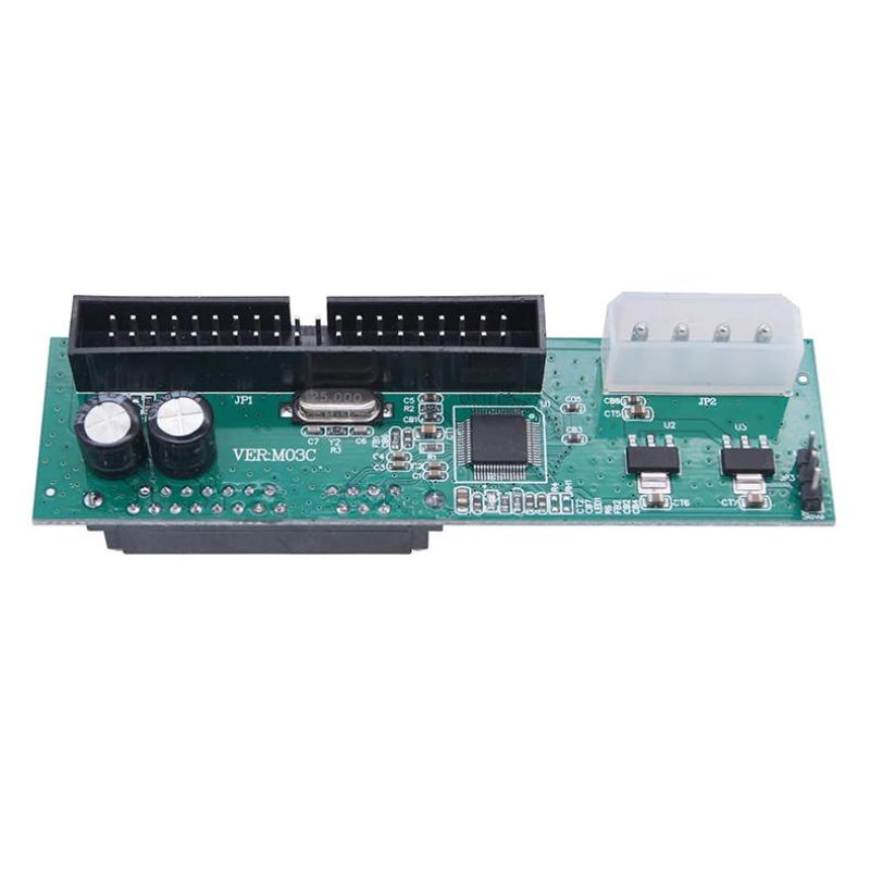 1Pcs 2.5" / 3.5" Serial Ata Sata Hdd To Pata Ide 39/40Pin Converter Power Sata To Ide Adapter Sata To Pata Connector Riser Board