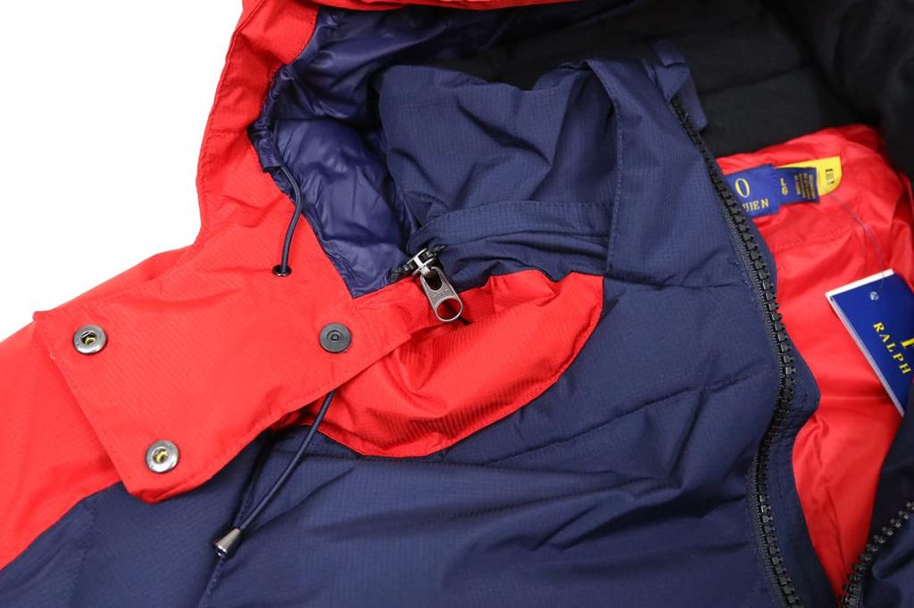 POLO RALPH LAUREN Big Pony Ripstop Parka Daunenjacke Herren 0101969-L-REDNAVY [Gebraucht]