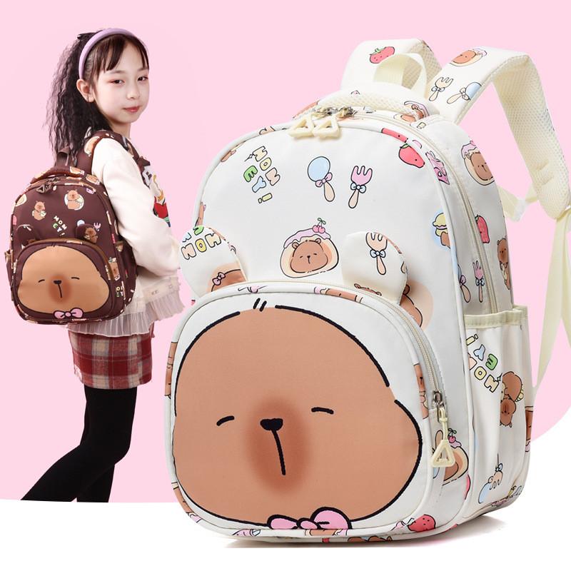 And Functional Stylish Cartoon School Bag For Children Comfortable Lightweight Design