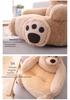 Morbido Divano Peluche Cartone Animato Panda per Bambini con Cuscino Tatami