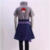 Anime Uchiha Sasuke Cosplay Kostým top kalhoty pásek Cos Konvent dárek pro dospělé Unisex verze