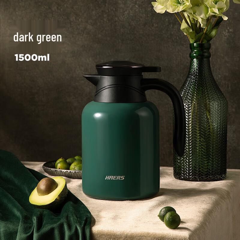 HAERS Insulated Stainless Steel Flask with Smart Temperature Display