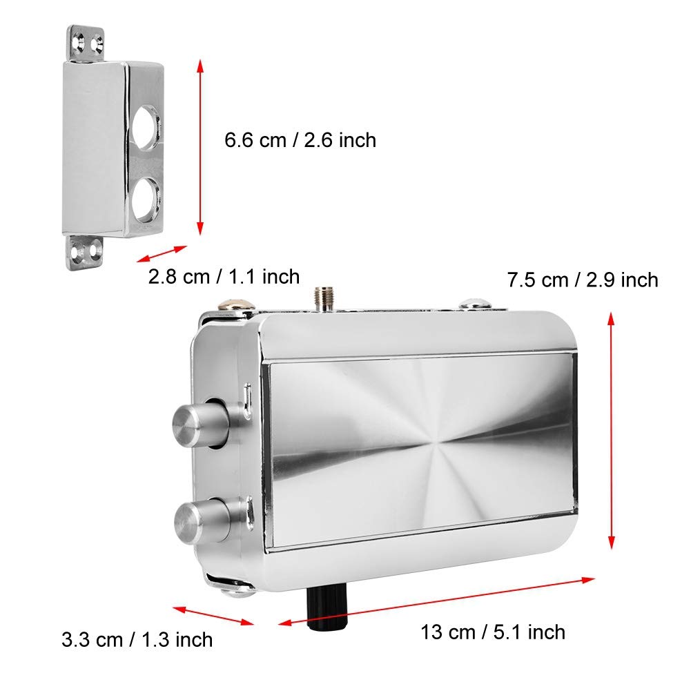 Smart Door Lock, Smart Lock Digital Door Lock Intelligent Door Lock Electronic Anti-theft Mechanical Security System with 4 Remote Controllers for Hom