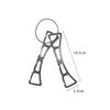 Stainless Steel Cross Steaming Rack Foldable Multi-Use Kitchen Pot Stand Portable Outdoor Camping BBQ Picnic Stand Stove Rack