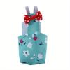 Parrot Diaper with Bowtie Cute Colorful Fruit Floral Cockatiel Pigeons Small Medium Large Pet Birds Flight Suit Clothes Washable