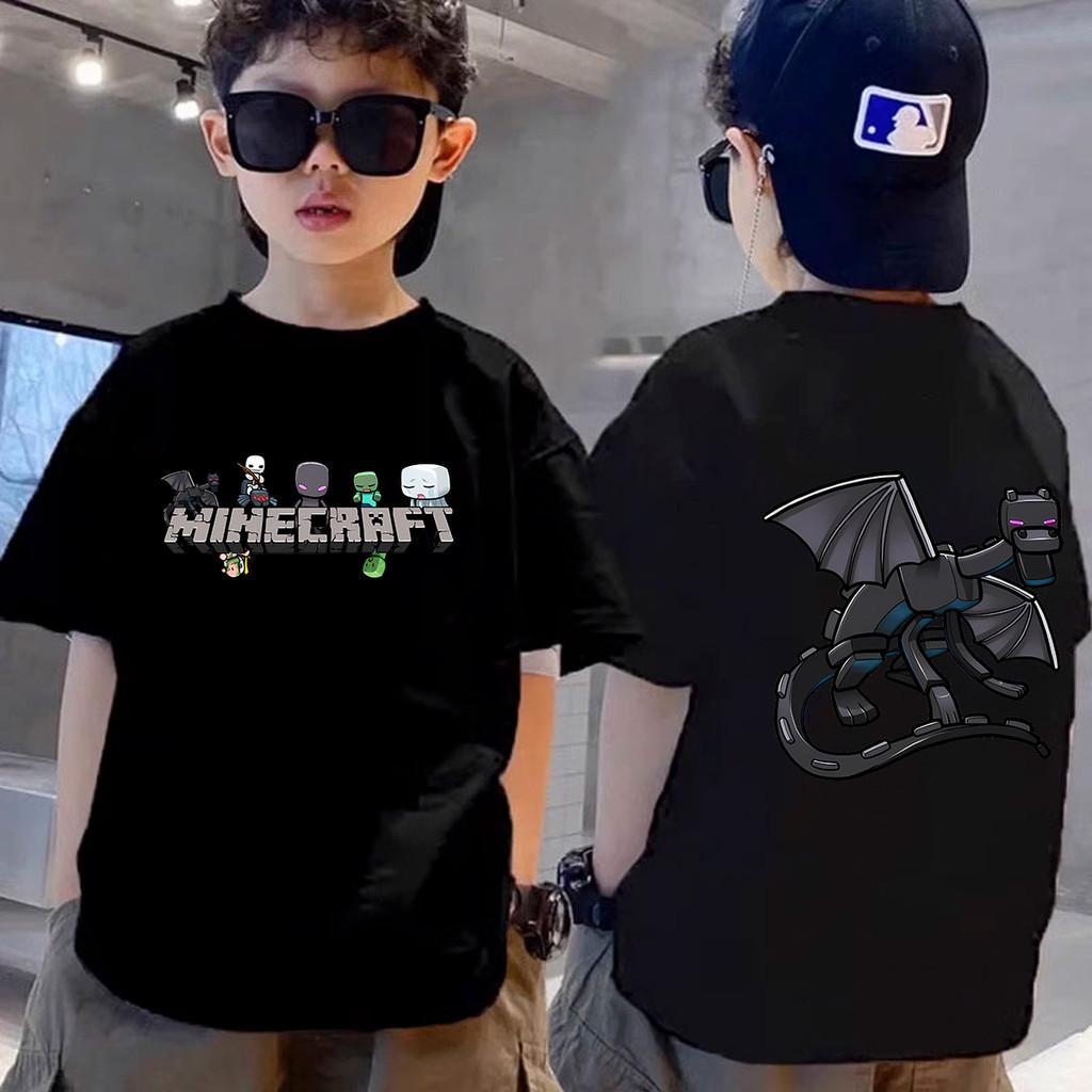 Summer Children's Short Sleeved Shirt with Double-sided Printed Fashion T-shirt