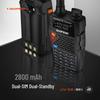Baofeng UV-5R Cavaleiro Negro Walkie-Talkie Profissional de Banda Dupla (Versão CN)
