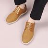 Pantofi noi casual de toamnă din piele pentru bărbați, rezistenți la uzură, cu talpă moale, pentru exterior și birou, pantofi de afaceri, pantofi Oxford plate de designer