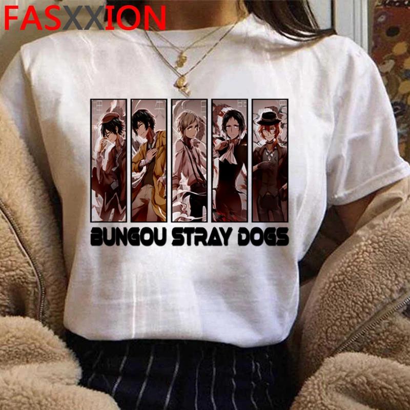 Bungou Stray Dogs Chuuya Nakahara tričko feUnisex grafická trička Unisex tumblr grunge harajuku ležérní oblečení estetické