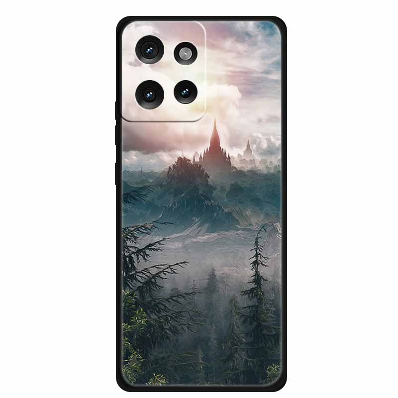 For Motorola Moto Edge 50 5G Case Fashion The Planet Soft Silicone TPU Phone Cases Back Cover XT2407-1 Scenery Protective Coque
