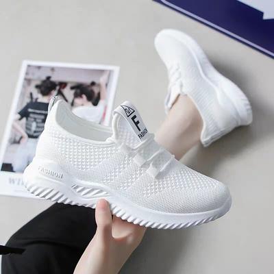 Frauen Turnschuhe Frühling Damen Flache Schuhe Casual Sommer Licht Mesh Atmungsaktive Weibliche Sport Laufschuhe