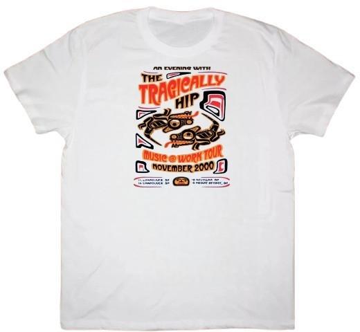 The Tragically Hip Tour Band 2000 Graphic Print T-Shirt XL