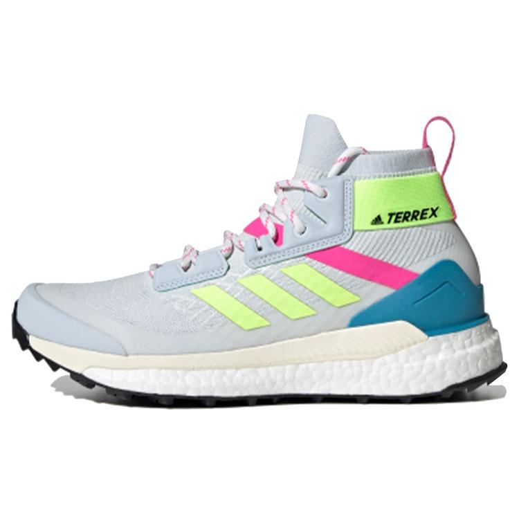 (WMNS) adidas Terrex Free Hiker Primeblue  Halo Blue Yellow Screaming Pink  Women s FY7336 EU 36
