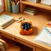 Simulated Food Squeeze Toy Keychain Stress Relief Bread Dessert Key Ring Backpack Hanging Decoration Bag Charm Purse Pendant