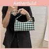 Fashionable Women's Woolen Shoulder Bag 2023 Trendy Small Crossbody Purse