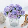 Hydrangea Artificial Flowers Silk Ball Chrysanthemum Home Decora Living Room Fake Flowers Brial Bouquets Festival Wedding Wreath