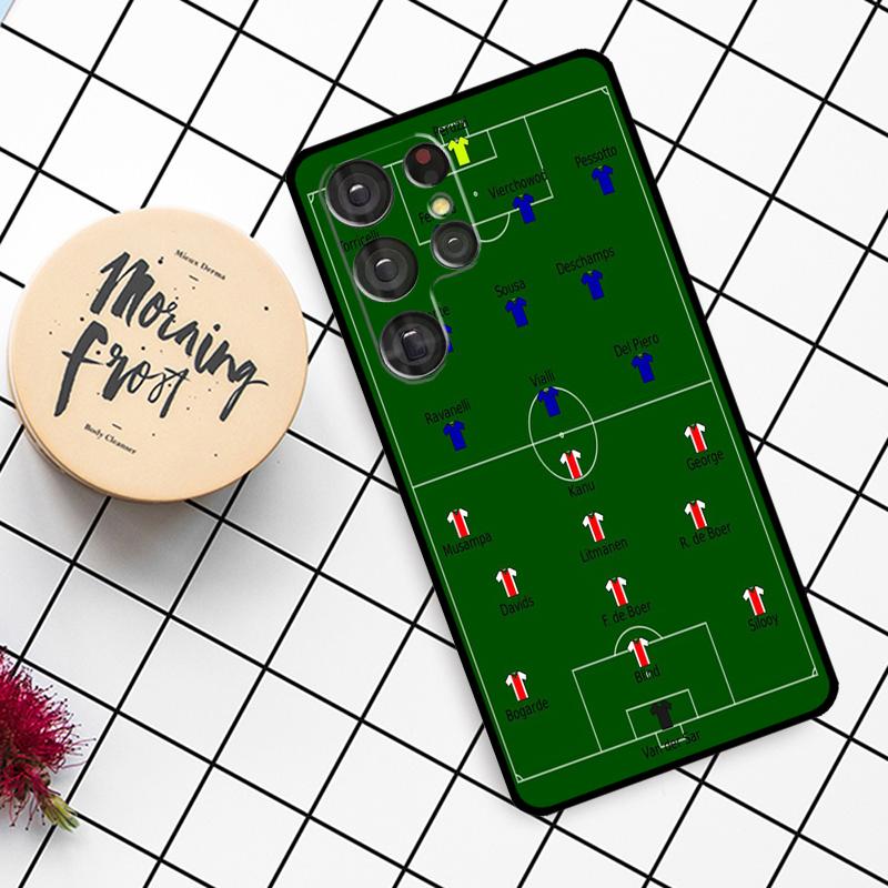 Football Soccer Tactics Time Case For Samsung Galaxy S24 FE S21 S22 S23 S25 Ultra S9 S10 Plus S20 FE S23 FE Phone Cover