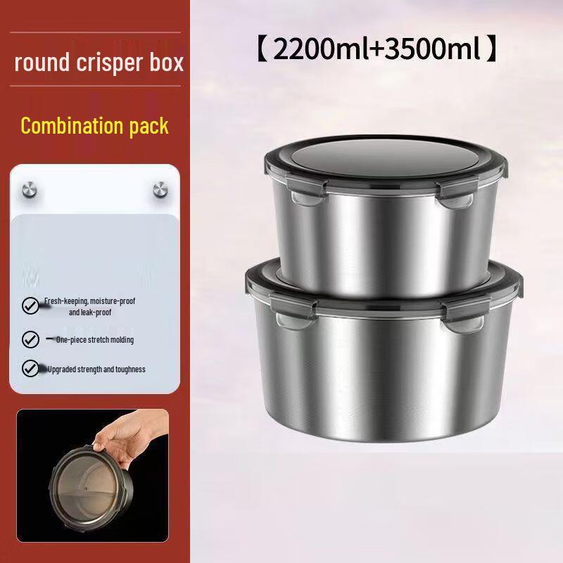 Stainless Steel Food Storage Container Set