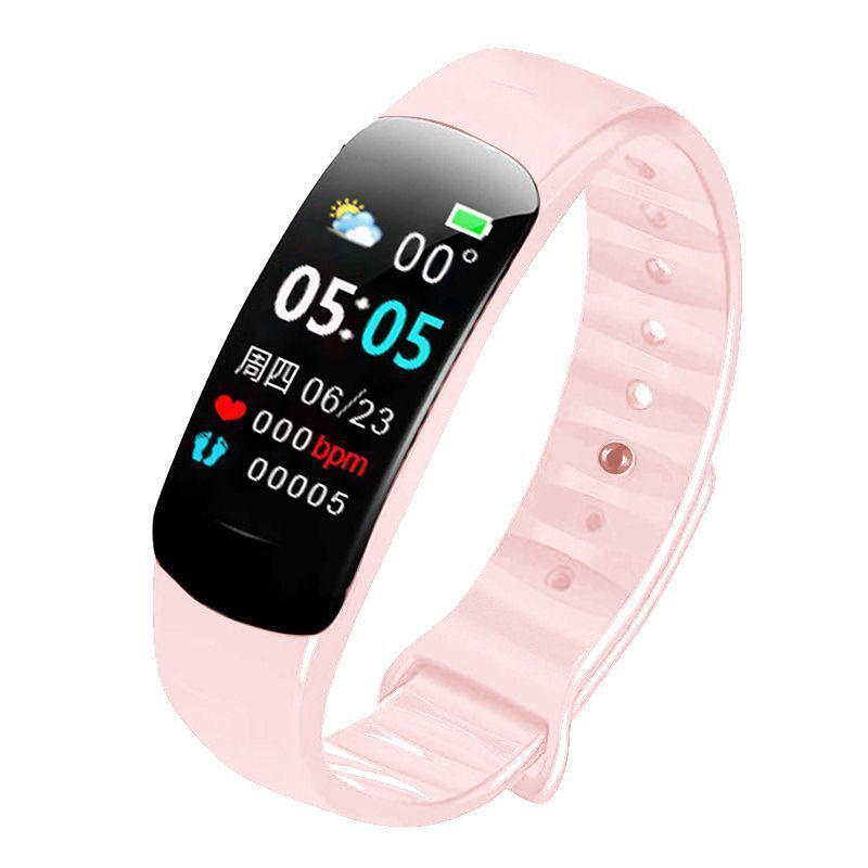 Women's Multifunctional Sports Smartwatch - Heart Rate & Blood Pressure Monitor, Ideal Fashion Gift for Girlfriend or Wife