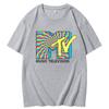 Mtv Psychedelischer Regenbogen Vintages Graphic Tee New In Tops And Tshirts Fashion Tops  Tshirt Summer Cotton Mens Tshirts