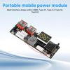 65W 100W Lade-Powerbank Dual-C-Anschluss Zweiwege-Superschnellladung VC-Blitzladung Mobiles Power-Modul Schaltung DIY Motherboard