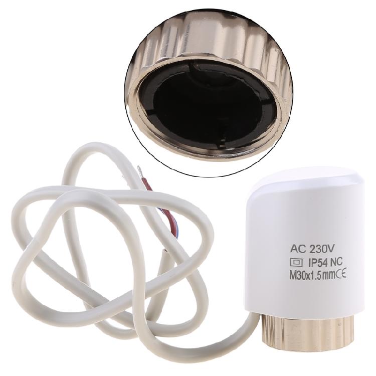 Elektrischer Thermischer Stellantrieb M30-1,5mm AC 230V für TRV Thermostatventil IP54