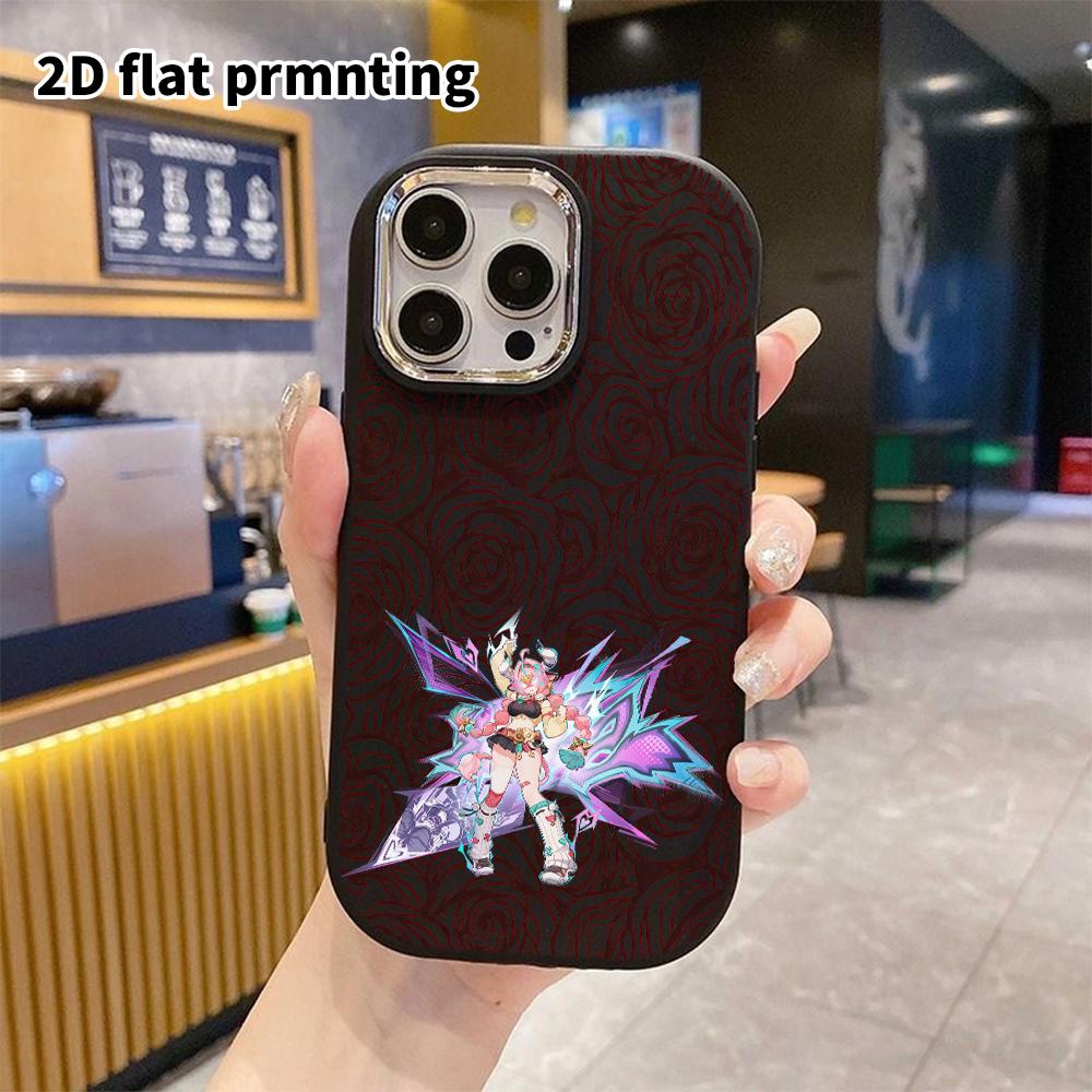 Phone Case: 2D Flat Design Suitable for iPhone 18 17 16 15 14 13 Pro Protective Case, Couple Style, Gorgeous Mech, Christmas and Halloween Gift