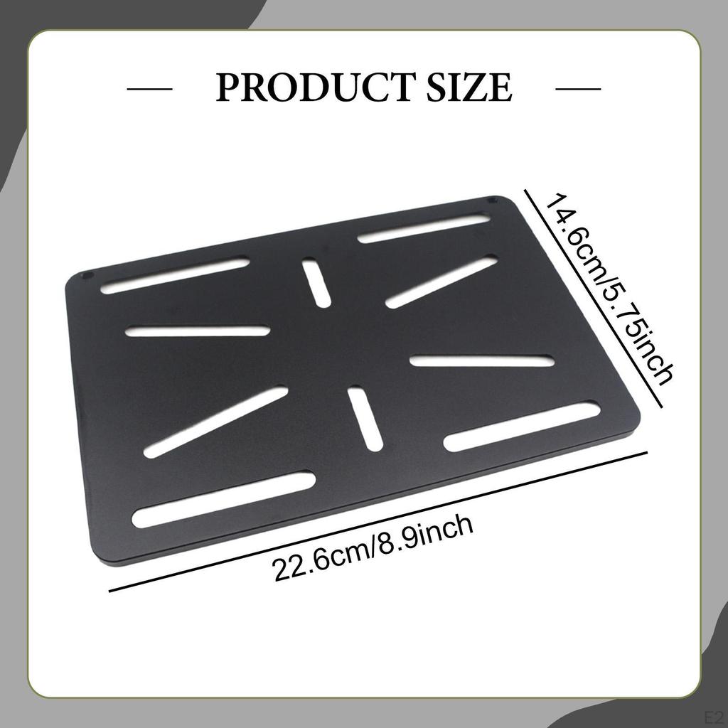 Motorcycle Plate Frame Replace Easy Installation Practical High Sturdy Accessories Metal