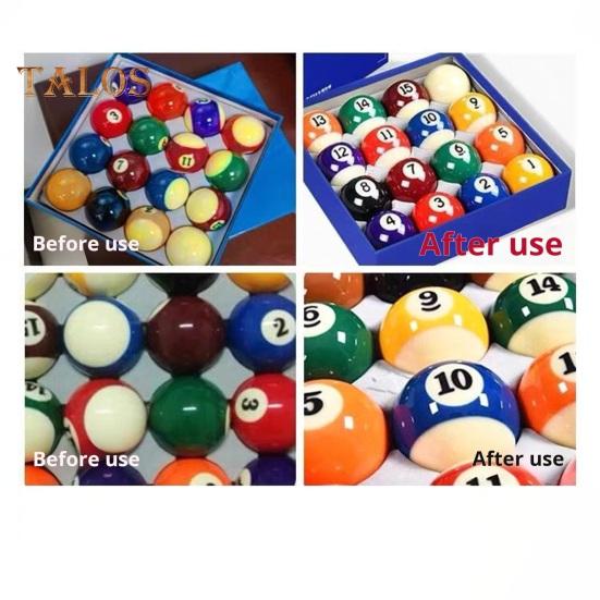 Billiard Ball Cleaner Spray Compact Portable Easy To Use Wide Application Billiard Balls Polishing Spray Cleaning Tool