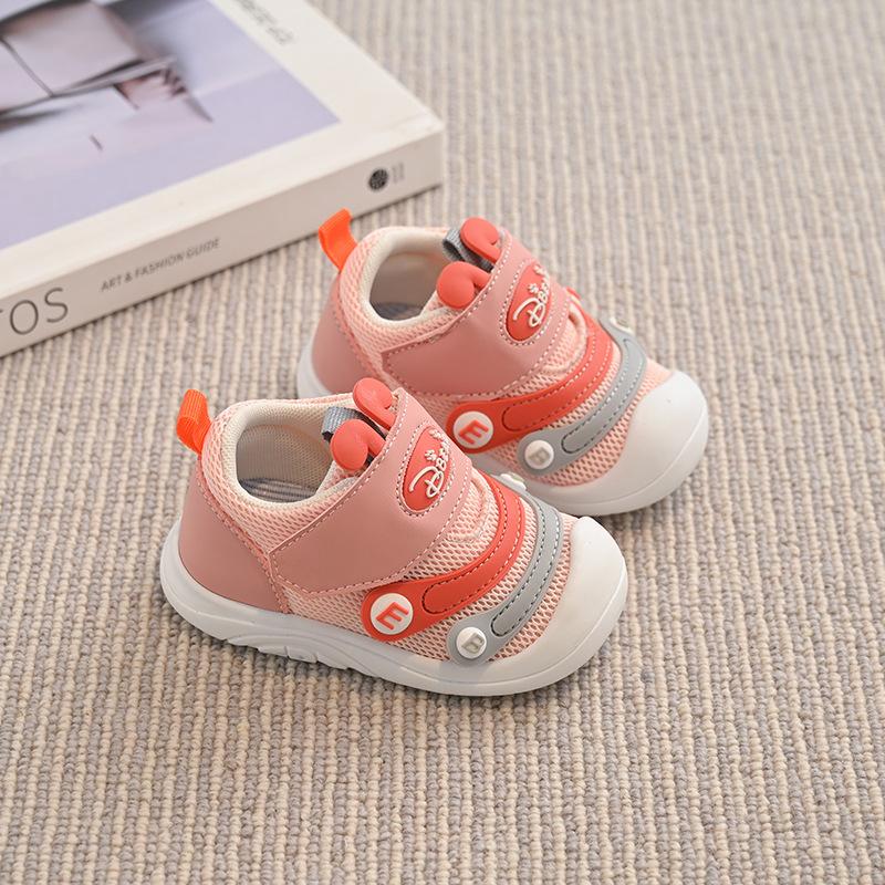 2025 spring and autumn baby classmate boy shoes cartoon toddler shoes non-slip breathable mesh soft sole baby shoes 2025