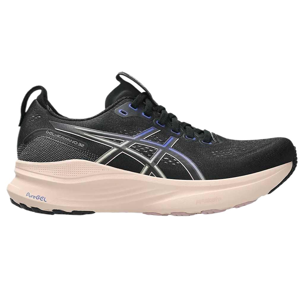Asics Gel-Kayano 32 Comfortable Lightweight Mesh Cushioning Breathable Sweat-Absorbing Supportive Balanced Low-Top Running Shoes 1012B838-004