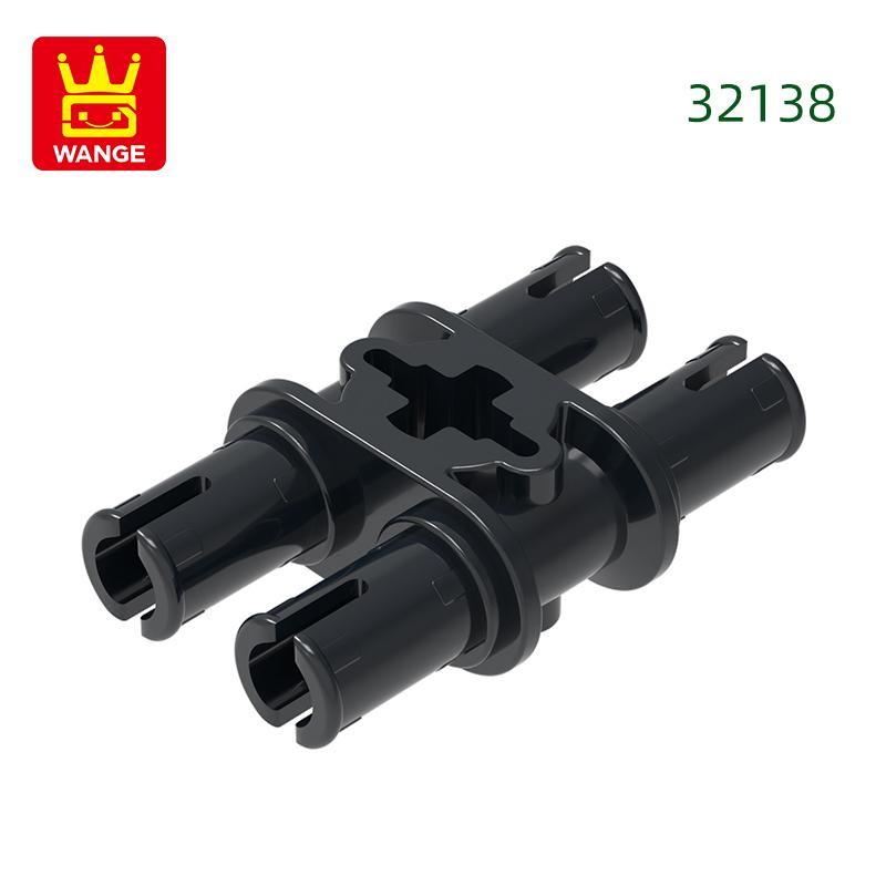 

Non-Toxic 124Pcs/Lot No.32138Pin Doublewithaxleholeblockmoc Color Accessories Compatible With Brick Diy Children S Toy Assembly Parts about 124pcs