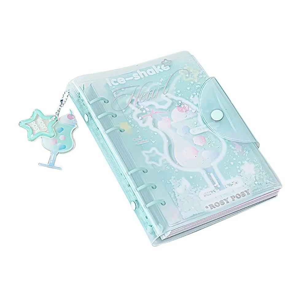 Frosty Series PVC Notebook Portable Loose-leaf Schedule Book Creative Diary Book  Student