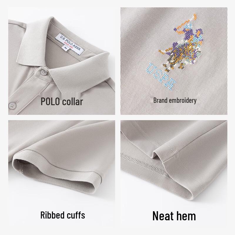U.S. Polo Assn. Herren Freizeithemd mit Kragen