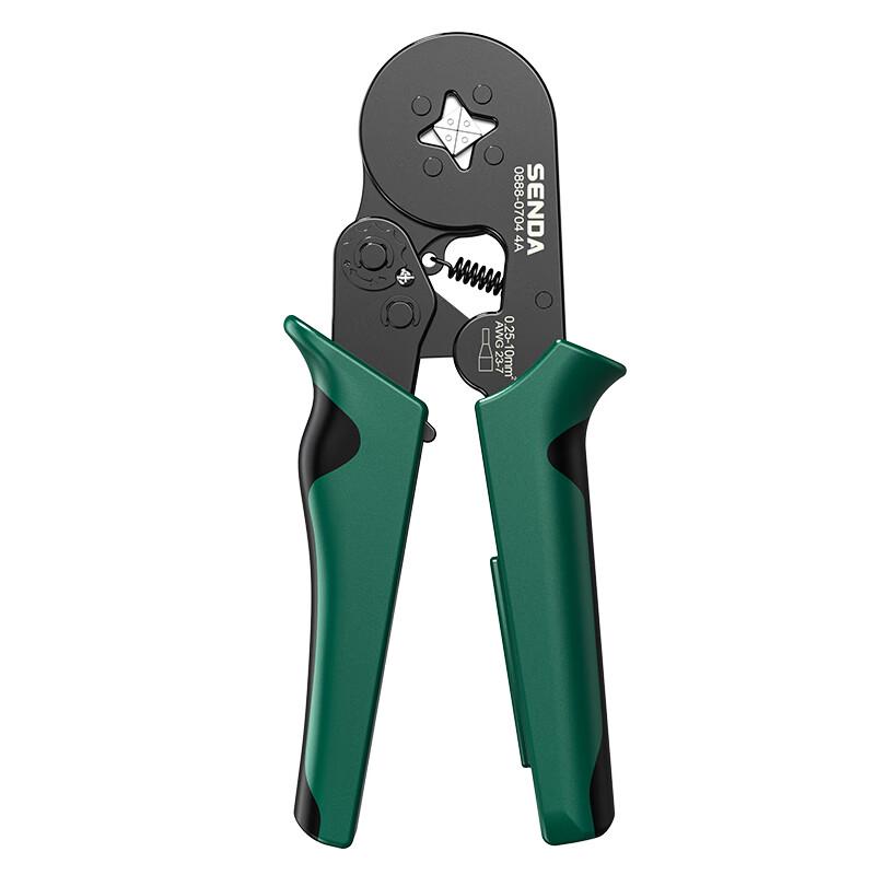 Shengda Self-Adjusting Ratchet Terminal Crimping Pliers