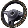 Mushroom Steering Wheel Cover Universal 14.5-15 Inch Non-Slip Mushroom Car Accessories for Women Men
