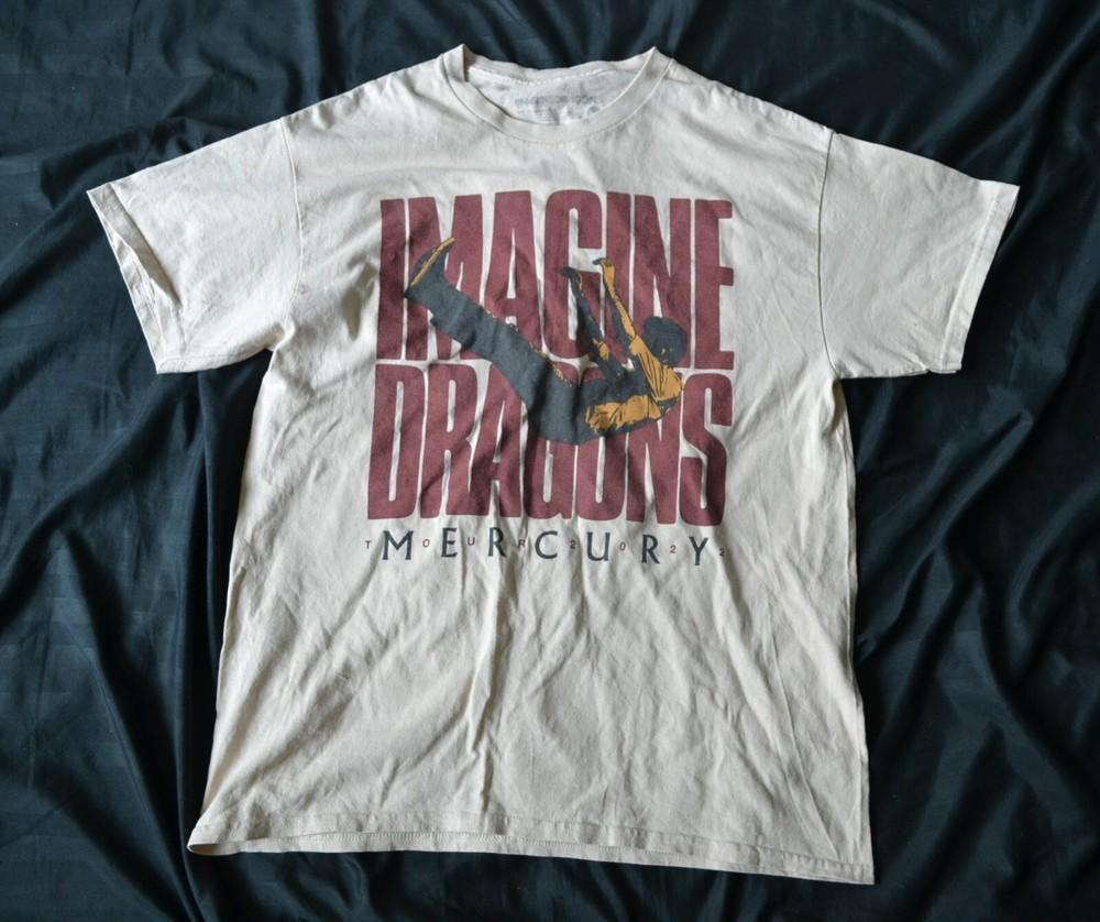 

Vintage Imagine Dragons Band Music TShirt All Size S to 5XL NZL027 Unisex T-Shirt L