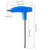 Ergonomic T-Handle Allen Wrench Bike Allen Hexagon Key Wrench Hand Tool