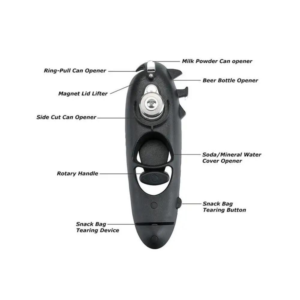 1 PZ Apriscatole in Latta o Apriscatole Anche per Aprigiaro con Apertura Bottiglia di Birra Scatola Novità Accessori da Cucina Multifunzionali per Aprire Gadget