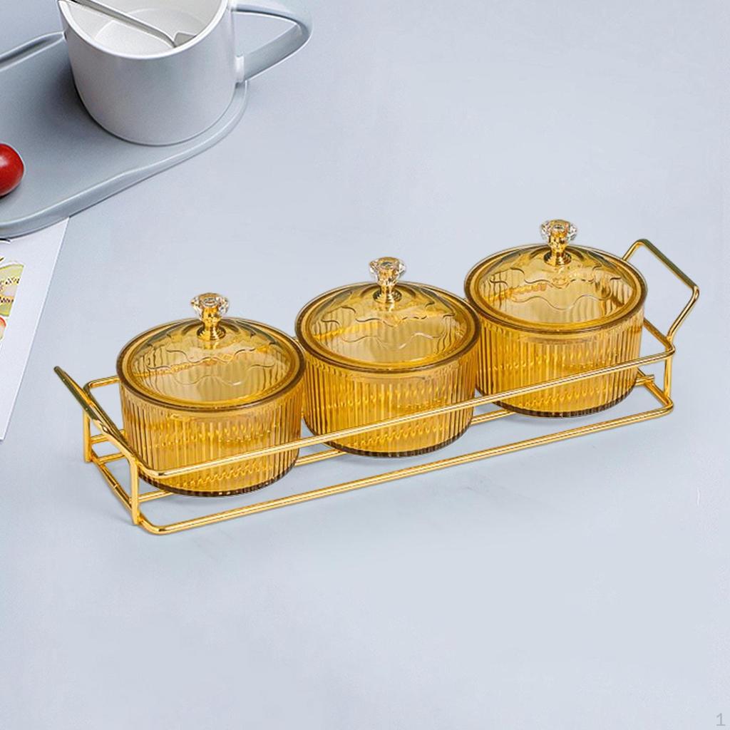 Countertop Snack Dish Storage Container Fruit Tray