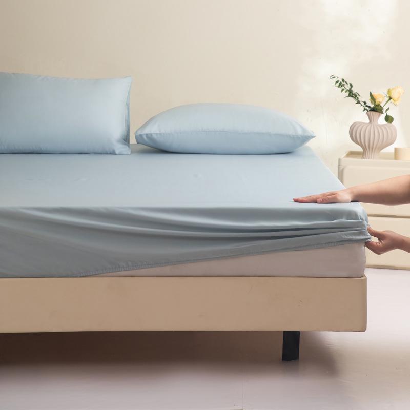 Súprava chladivých napínacích plachiet Lyocell Tencel - Jednofarebná trojdielna ochrana matraca Simmons