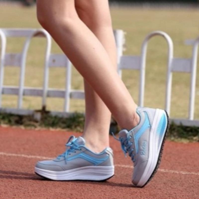 Spring, Autumn and Summer Women's Sports Shoes, Rocking Shoes, Fitness Shoes, Platform Shoes