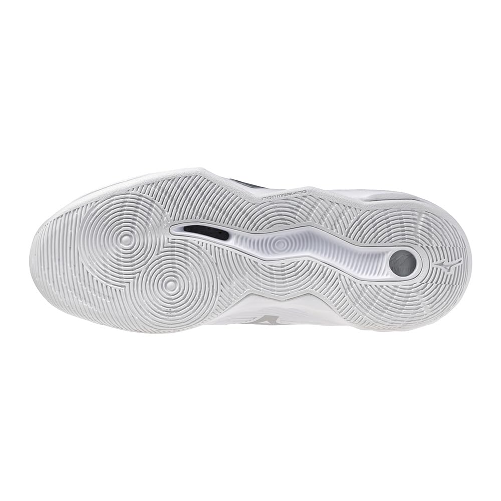 Basketballschuhe Wave Transistor Bash Basketball Indoor Club Aktivitäten Weiß x Silber cm [Mizuno] 27.0 2.5E