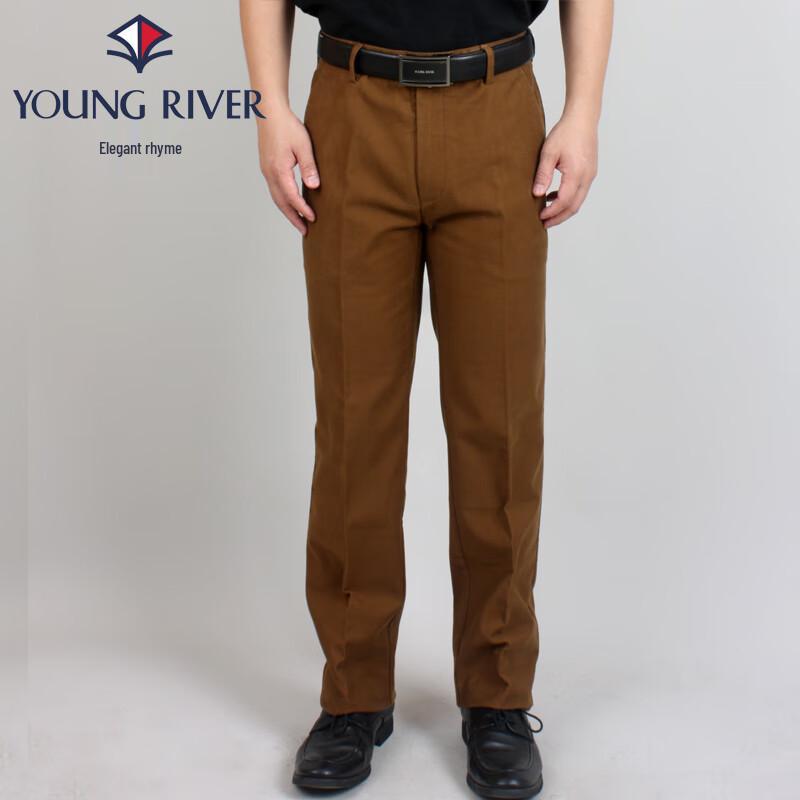 

Yayin Men s Business Casual Straight-Leg Pants 38