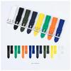 Pulseira de Relógio Macia de Borracha Fluorada de Qualidade FKM Para Acessórios de Pulseira Panerai Para Relógios PAM111/441 22mm 24mm 26mm Fivela de Pino