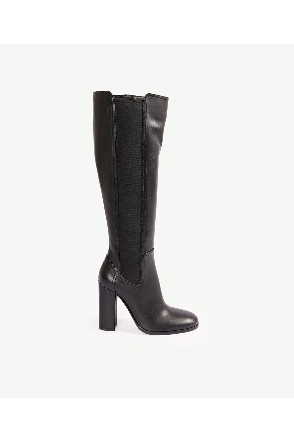 

Women Modern Stylish Fashion Boots Genuine Leather Elastic High Heel Boots 36