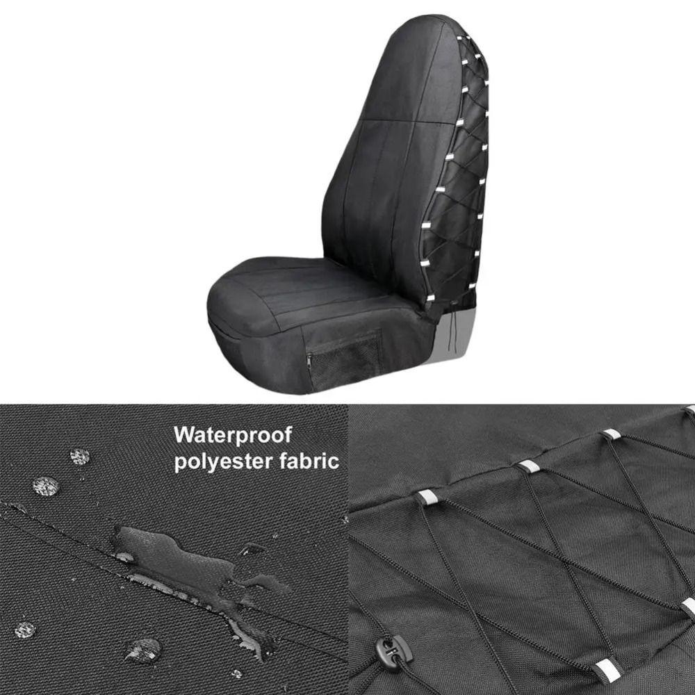 Waterproof Auto Seat Protector Anti-scratch Car Seat Cushion Universal Car Front Seat Cover Car